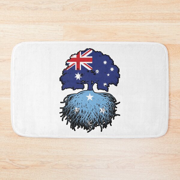 Item preview, Micronesia Micronesian Australian Australia Tree Roots Flag designed and sold by FlagX.