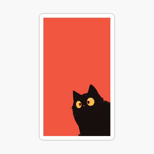 Item preview, Oh! There's a cat! designed and sold by BlackHoleShop.