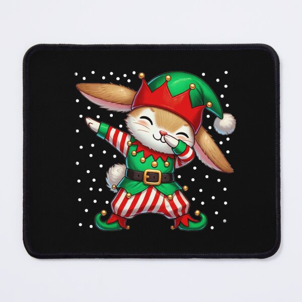 Item preview, Christmas Bunny Elf Funny Bunny Lover Rabbit designed and sold by BlueBerry-Pengu.