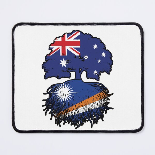 Item preview, Marshall Islands Marshallese Australian Australia Tree Roots Flag designed and sold by FlagX.