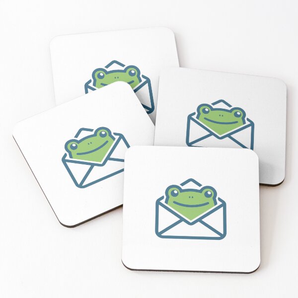 Item preview, Illustration of a frog with an envelope designed and sold by rasagamastore.