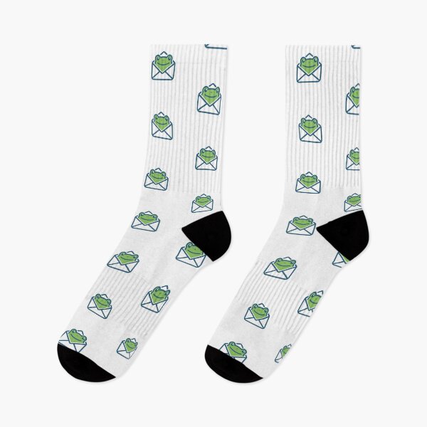 Item preview, Illustration of a frog with an envelope designed and sold by rasagamastore.