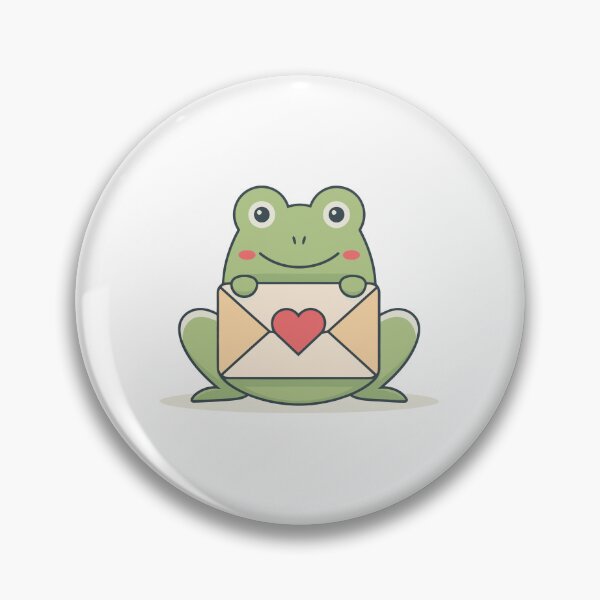 Item preview, Illustration of a frog with an envelope designed and sold by rasagamastore.