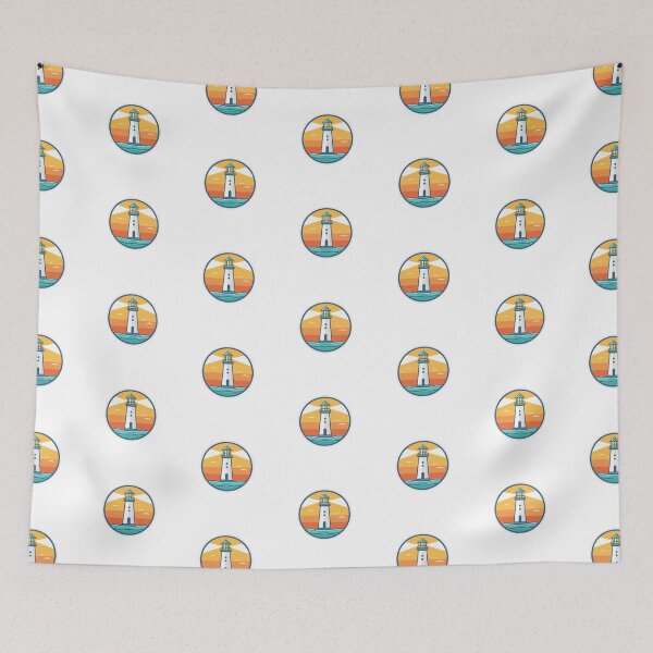 Item preview, Illustration of a modern lighthouse circle emblem logo designed and sold by rasagamastore.