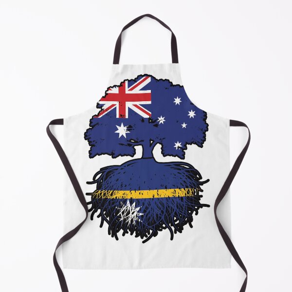 Item preview, Nauru Nauruan Australian Australia Tree Roots Flag designed and sold by FlagX.