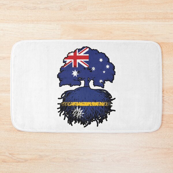 Item preview, Nauru Nauruan Australian Australia Tree Roots Flag designed and sold by FlagX.
