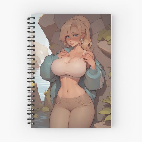 Item preview, Girl standing in front of a rock designed and sold by WaifuBrowser.