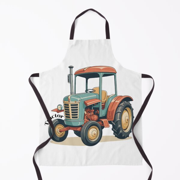 Item preview, Vintage Farmer Tractor Charm designed and sold by ZapStickers.