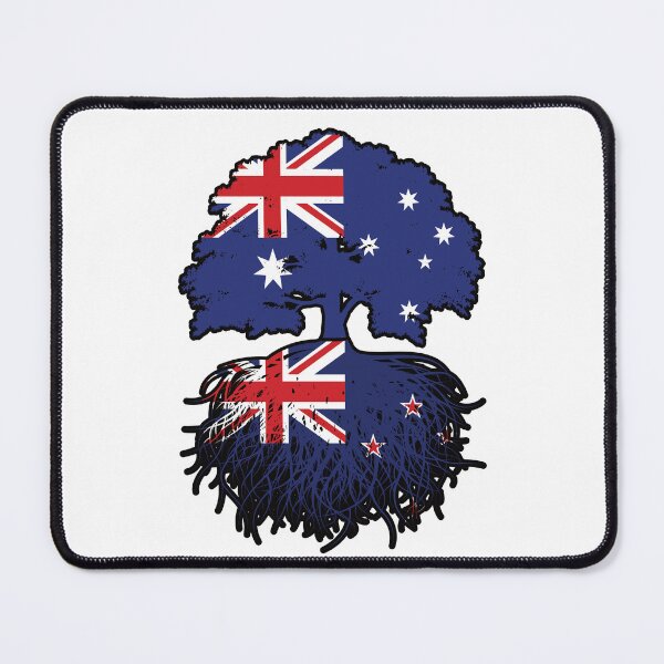 Item preview, New Zealand New Zealander Australian Australia Tree Roots Flag designed and sold by FlagX.
