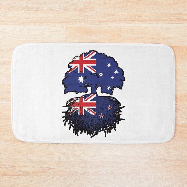 Item preview, New Zealand New Zealander Australian Australia Tree Roots Flag designed and sold by FlagX.