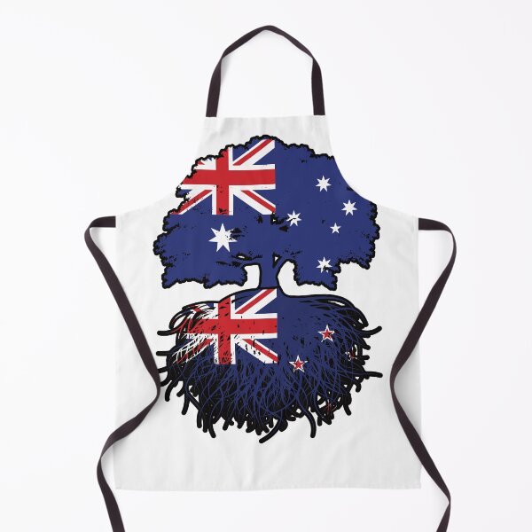 Item preview, New Zealand New Zealander Australian Australia Tree Roots Flag designed and sold by FlagX.