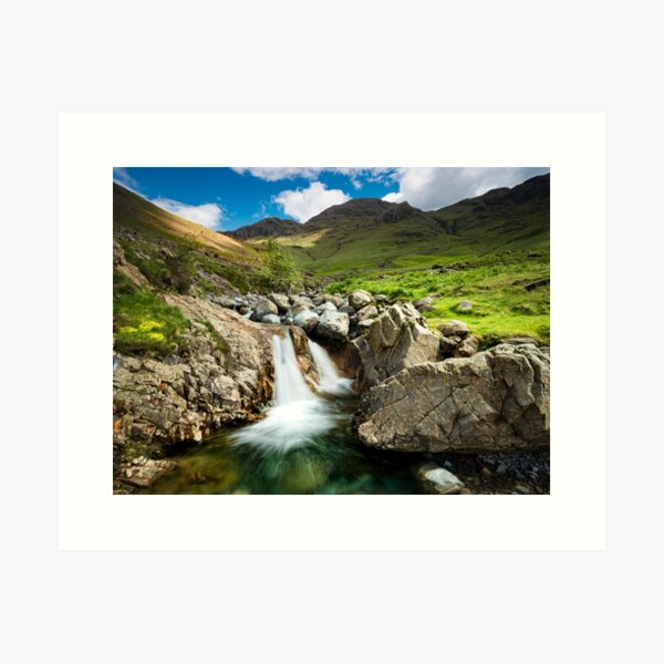 Item preview, Emerald pools in Wasdale Cumbria 1106 designed and sold by PHILIP CHALK.