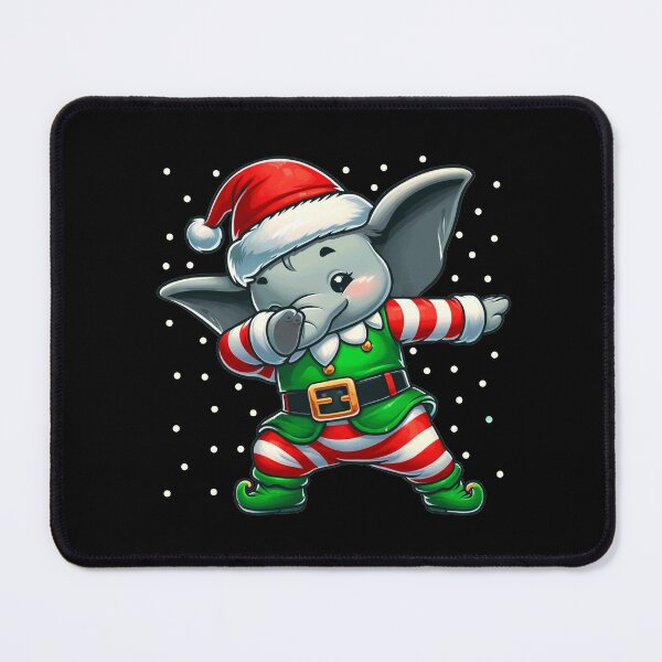 Item preview, Christmas Elephant Elf Funny Elephant Lover designed and sold by BlueBerry-Pengu.