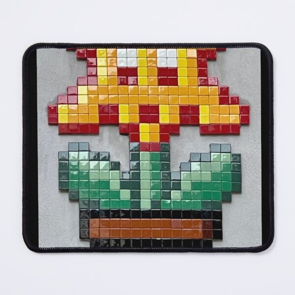 Item preview, Parisian tile graffiti flower designed and sold by ricoflinn.