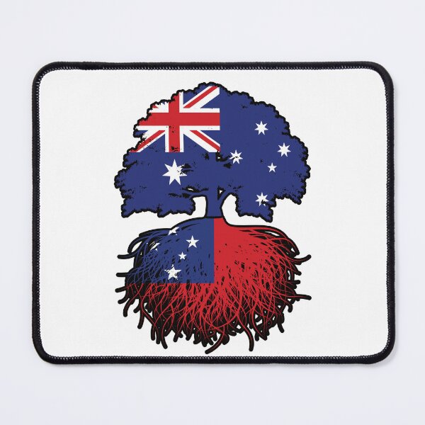 Item preview, Samoa Samoan Australian Australia Tree Roots Flag designed and sold by FlagX.