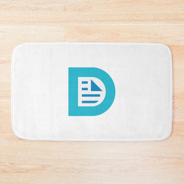 Item preview, A letter D logo combined with a paper document designed and sold by rasagamastore.