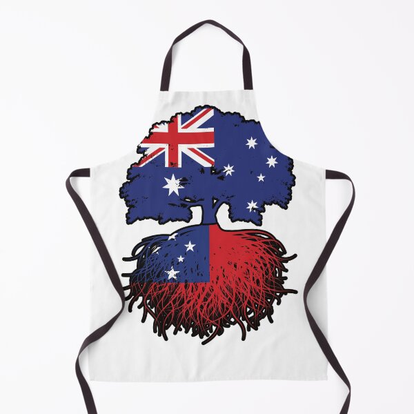 Item preview, Samoa Samoan Australian Australia Tree Roots Flag designed and sold by FlagX.