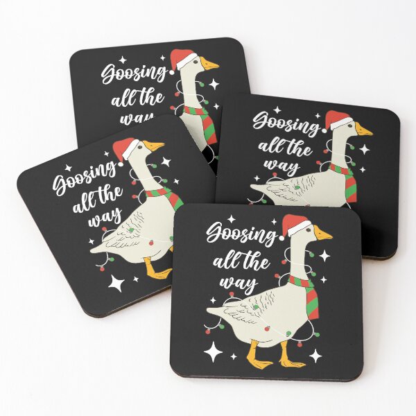 Item preview, Funny Christmas Goose Goosing All The Way Silly Meme designed and sold by Artifyo.