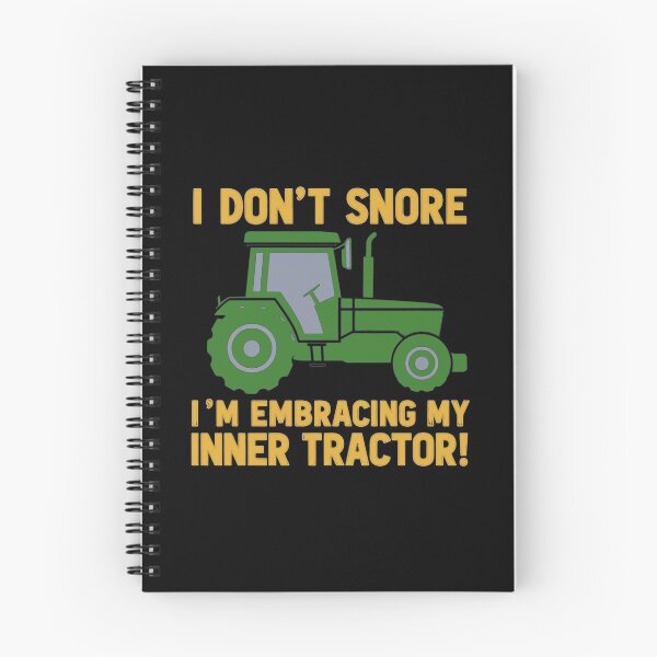Item preview, I Don't Snore - Funny Minimalistic Tractor designed and sold by Kashear.