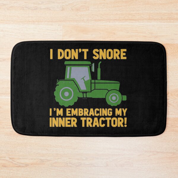 Item preview, I Don't Snore - Funny Minimalistic Tractor designed and sold by Kashear.