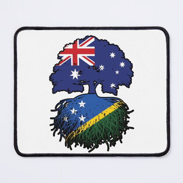 Item preview, Solomon Islands Solomon Islander Australian Australia Tree Roots Flag designed and sold by FlagX.