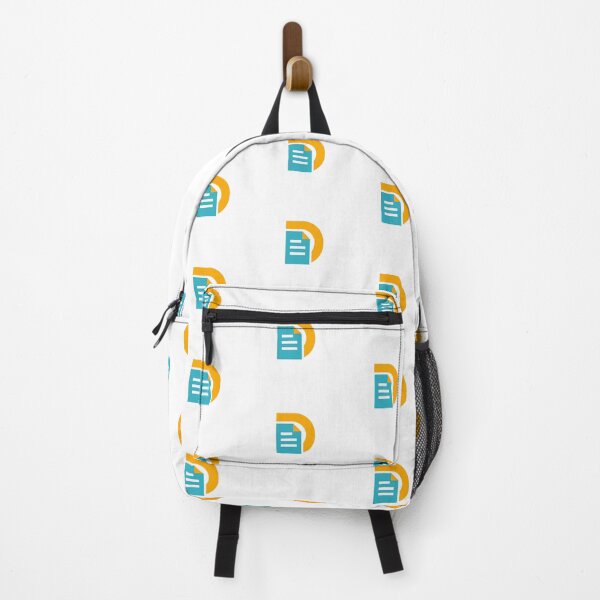 Item preview, letter D logo combined with a paper document designed and sold by rasagamastore.
