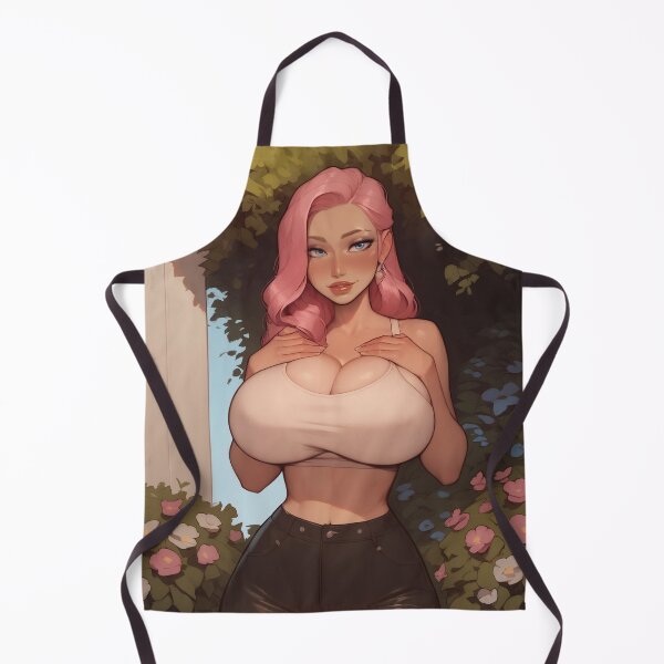 Item preview, Girl with Pink Hair and White Top designed and sold by WaifuBrowser.