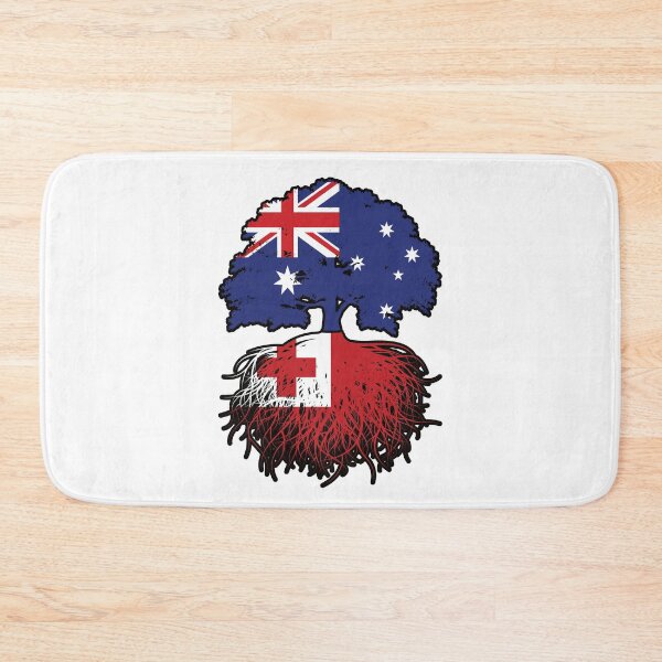 Item preview, Tonga Tongan Australian Australia Tree Roots Flag designed and sold by FlagX.