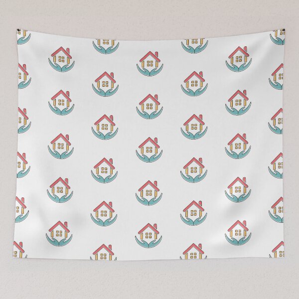 Item preview, Illustration of house care logo designed and sold by rasagamastore.