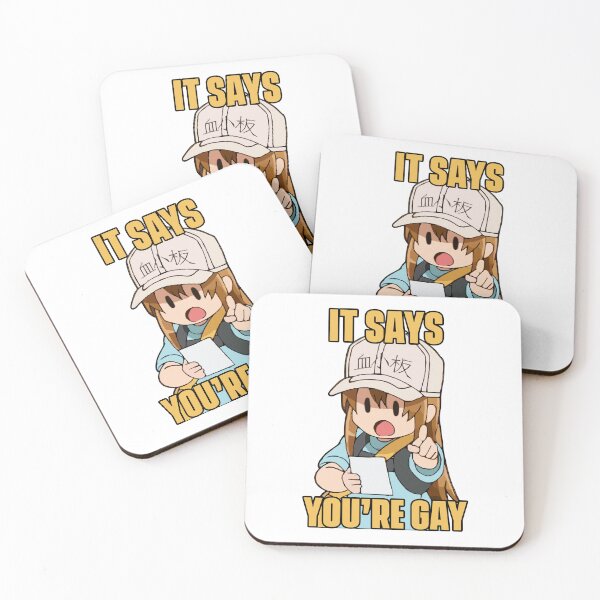 Item preview, You are gay meme anime chibi designed and sold by Tokyo Retro.