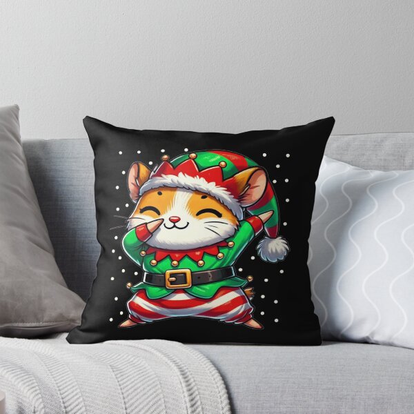Item preview, Christmas Hamster Elf Funny Hamster Lover designed and sold by BlueBerry-Pengu.