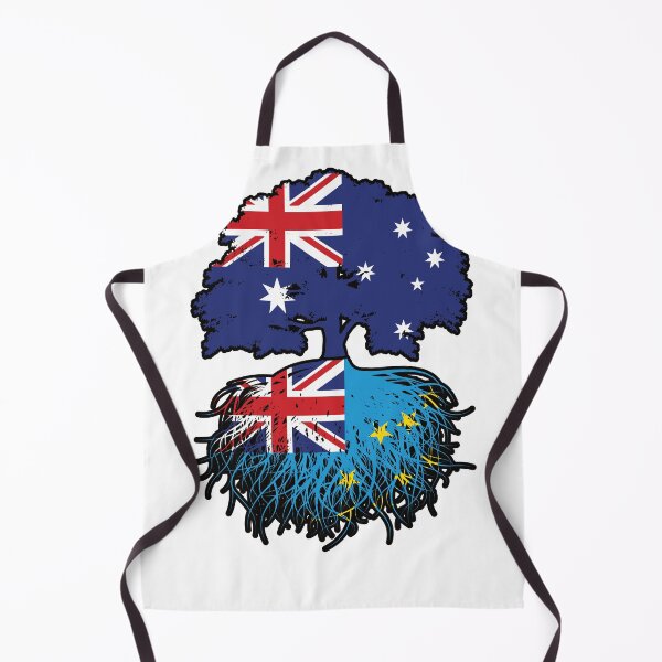 Item preview, Tuvalu Tuvaluan Australian Australia Tree Roots Flag designed and sold by FlagX.