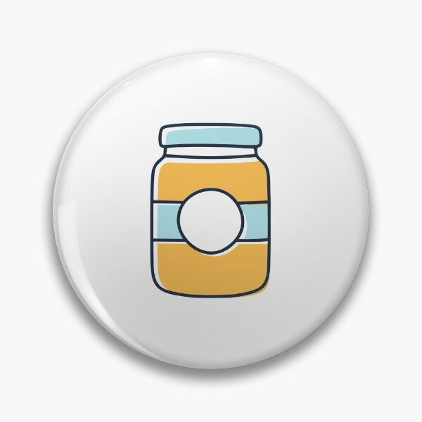 Item preview, Illustration of a bottle or jar of jam designed and sold by rasagamastore.