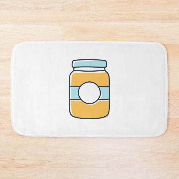 Item preview, Illustration of a bottle or jar of jam designed and sold by rasagamastore.