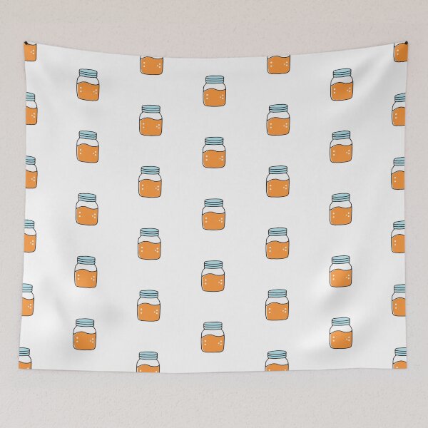 Item preview, Illustration of a bottle or jar of jam designed and sold by rasagamastore.