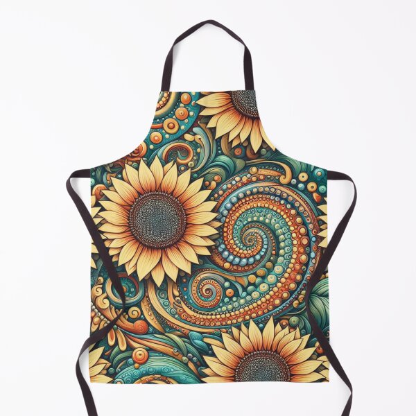 Item preview, Swirling Patterns Sunflowers designed and sold by purplesensation.