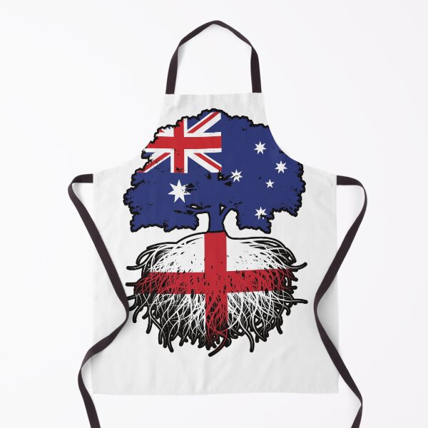 Item preview, England English Australian Australia Tree Roots Flag designed and sold by FlagX.