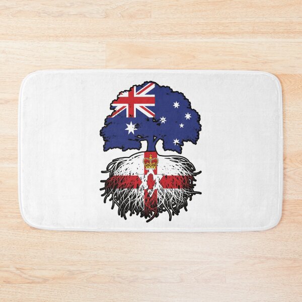 Item preview, Northern Ireland Northern Irish Australian Australia Tree Roots Flag designed and sold by FlagX.