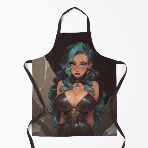 Item preview, Girl In Latex Outfit in Water Cave designed and sold by WaifuBrowser.