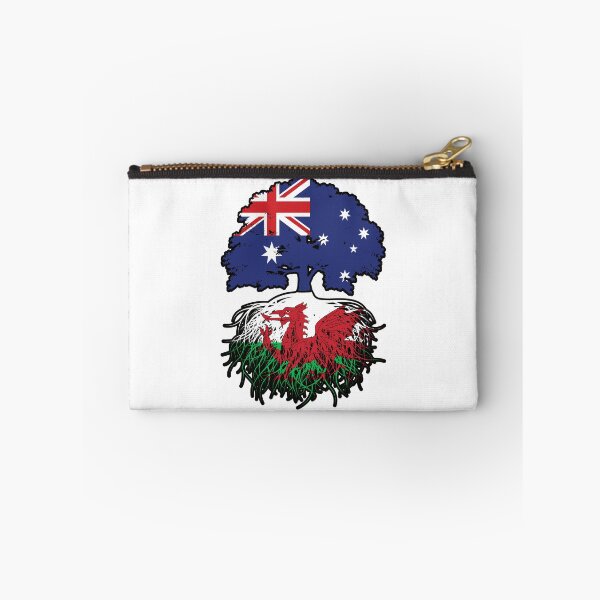 Item preview, Wales Welsh Australian Australia Tree Roots Flag designed and sold by FlagX.