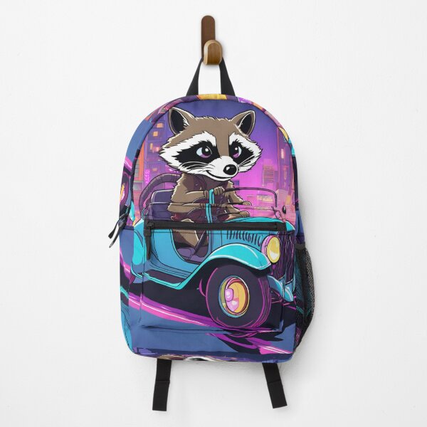 Item preview, Racoons Drive through the City designed and sold by renirena.