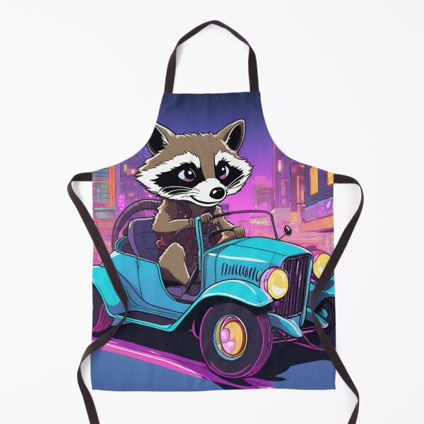 Item preview, Racoons Drive through the City designed and sold by renirena.