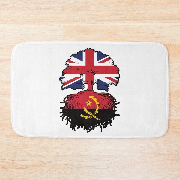 Item preview, Angola Angolan British UK Tree Roots Flag designed and sold by FlagX.