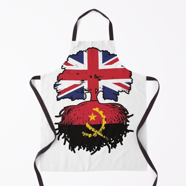 Item preview, Angola Angolan British UK Tree Roots Flag designed and sold by FlagX.