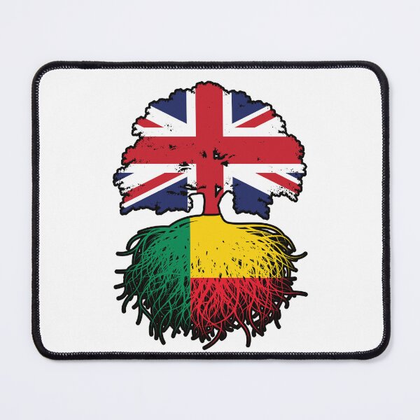 Item preview, Benin Beninese British UK Tree Roots Flag designed and sold by FlagX.