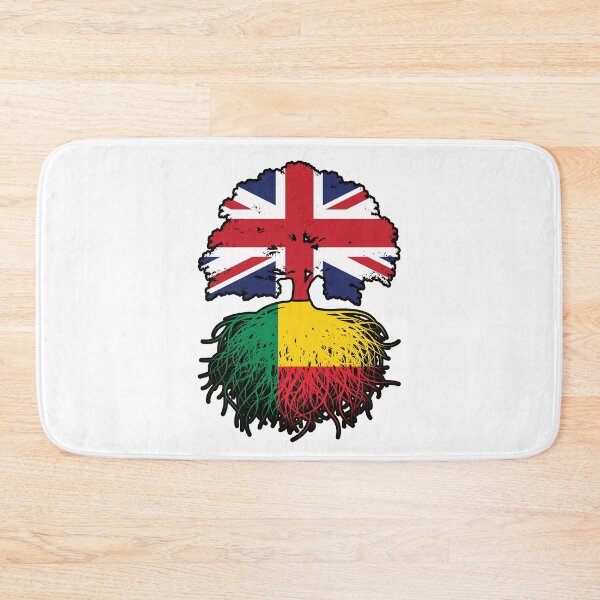 Item preview, Benin Beninese British UK Tree Roots Flag designed and sold by FlagX.