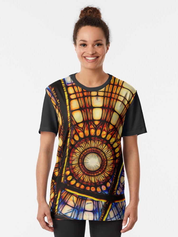 Alternate view of Dr. Strange, magical symbol, sanctum sanctorum Graphic T-Shirt
