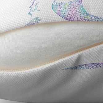 Alternate view of Mermaid Princess Throw Pillow