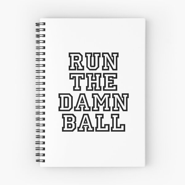 Item preview, RUN THE DAMN BALL designed and sold by RawNerve.