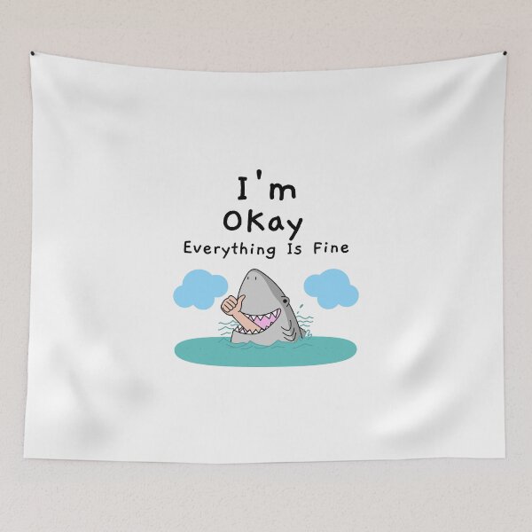 Item preview, Shark Attack Funny designed and sold by Sartoris Art.